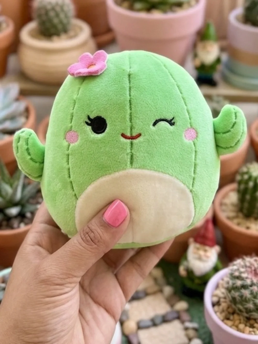 Squishmallow Martitza Cuctus Plush 5” Flower